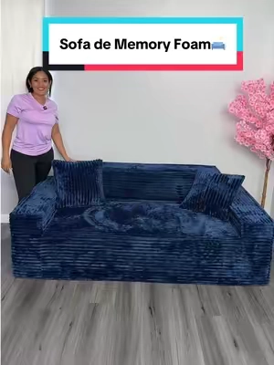 Respuesta a @Mercedes 75 Cloud) Loveseat Sofa, No Assembly Required Comfy Deep pcs for Living Room, Bedroom, Apartment #sofamoderno #sofadememoryfoam #decoraciondehogar #decor #tiktokshopcreatorpicks 