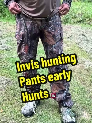 Bassdash lightweight camo hunting pants made with durable 4 way stretch polyester spandex fabric for quiet, comfortable movement in the field. Water resistant and breathable with 8 pockets, zippered knee pad pockets, articulated legs, flexible crotch gusset, elastic waist and adjustable ankle draw cords. Great for turkey hunting, archery, deer hunting and outdoor use.#tiktokshopcreatorpicks #TikTokshopbacktoschool #tiktokshopblackfridaysale #hunting #deer @Bassdash-US 
