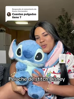 Respuesta a @Karen Hernandez Peluche de Stitch Disney decorativo, para complementar la habitación, colocar en la cama o regalar a quienes disfrutan de este personaje. Disponible en diferentes tamaños. #Stitch #DisneyStitch #PelucheStitch #StitchPlush #PelucheDisney 