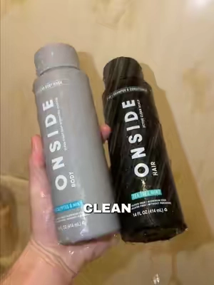 Onside finally bundled these two together and is the perfect gift for the guys #menhygiene #menproducts #bodywash #shampooandconditioner #tiktokshop 