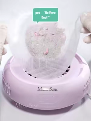 Your lungs pov："Please, No More Dust!" 😱💨 Grab a dust collector and start protecting your health today. 👉 Check my shop now! #melodysusie #dustcollector #nailbeginner #nailtechlife #nail 