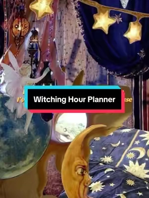 The Witching Hour Waiting for the Night Planner- to bring a little extra magic (and more time for midnight margaritas!) into your day to day life #witchesoftiktok #witchinghour #witchy #practicalmagic #practicalmagic2 
