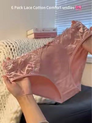 Lace so fine, you'll want to show it off. Not hide it. #fyp#underwear #womenshealth#TikTokshopbacktoschool #sohchic 