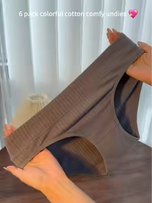 Cotwwton didn't go out of style. You just forgot how good it feels. Let us remind you.   #fyp#underwear #womenshealth#TikTokshopbacktoschool #sohchic 