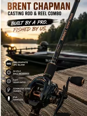 This combo feels way better than I expected. #KastKing #BassFishing #FishingGear #FishingTok #Baitcaster @KastKingUSA 