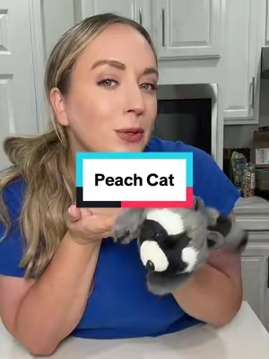 We love our @PEACHCAT raccoon! If you love quality scented plushies, grab a peach cat! #peachcat #plush #scentedplush #plushie #giftideasforher 