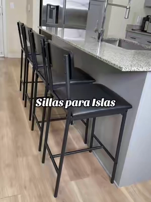 Sillas altas para Islas. #sillasparaislas #chairs #sillas #barstool #garvee 