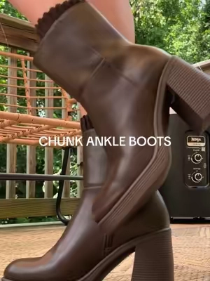 dare I say these are so 90’s mom core 🥹🤎  #90sfashion #ankleboots #chunkyheelboots #falloutfits #fallaesthetic 