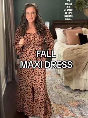 #maxidress #falldress #fashion #outfit #fallfashion @DOKOTOO-US 