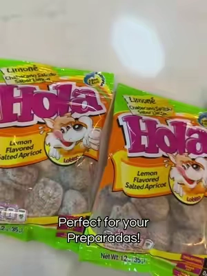 Hola Saladitos Salted Apricots!