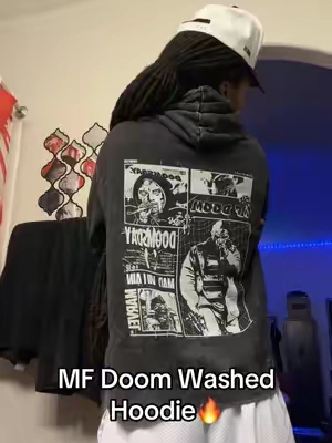 This MF Doom Washed Hoodie is EXTREMELY! nice and comfortable☺️👏🏽