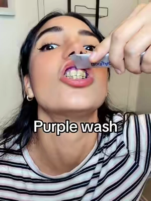 【BodyAccel】Purple Whitening Mouthwash, Freshens Breath, Supports Gum Health – Alcohol Free, Peroxide Free, Color Correcting Mouthwash Sachets, Mint Flavor (20 count) #bodyaccel #SummerSale #dealsforyoudays #PurpleMouthwash #WhiteningMouthwash