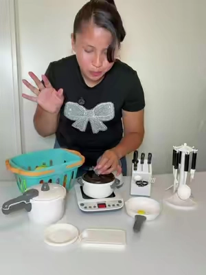 Juego de cosina unisex #juegodecosina #kitchen  #spotlightfinds #toys 