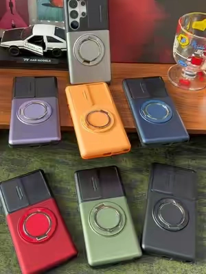 OREKROY For Samsung Galaxy S26 Ultra Plus S25 S24 S23 S22 Case, Slide Camera Cover, 360° Rotating Ring Kickstand, Card Slot Wallet, Dual Layer Shockproof Protective Phone Case #samsungcase #phoneprotection #musthave #spotlightfinds #TikTokshopbacktoschool 