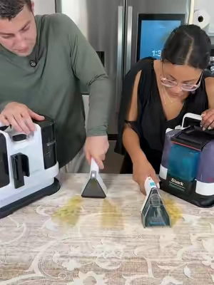 You don’t have to go with a name brand and spend double in order to pull deep stains out #stainremover #carpetcleaner #portablecarpetcleaner #creatorpicks 