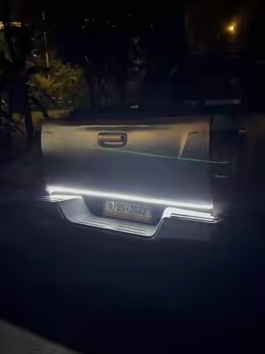 Tailgate LED light strip #car #caraccessories #fypシ #carlover