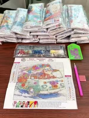 Diamond Art lovers mystery bundle! #diamondart #diamondartaddict #diamondpainting #diamondartpainting