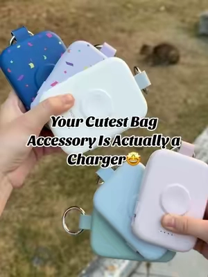 Your Cutest Bag Accessory Is Actually a Charger🤩#rorry #powerbank #TikTokshopbacktoschool #rorryspotlightday #tiktokshopsummersale 