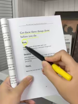 Your future self will thank you for reading this book.📕 #trusts #livingtrust #LifeFaith #tiktokshop #tiktokfinnds