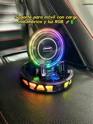¿Todavía no encuentras el soporte de teléfono ideal para tu coche? Este es perfecto para ti. #carmount #car #wirelesscharging #tiktokmademebuyit #TikTokshopbacktoschool 