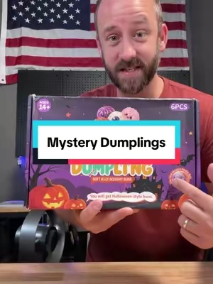 Halloween Ghost Dumpling #dumplings #squishy #spooky #tiktokshopcreatorpicks 