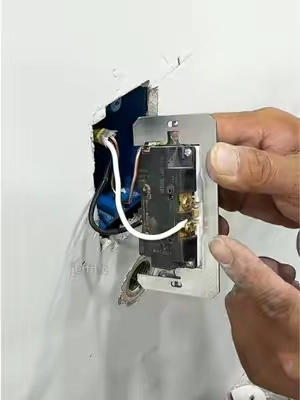 You can fix a recessed wall outlet without tearing down the wall.#tiktokshop #electricaltips#homerepair#diyprojects#electricaltools