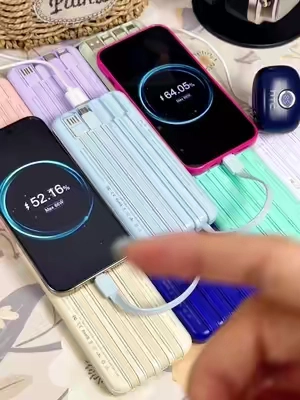 One charger for everything. compatible with both Android and Apple, and it charges very quickly. #summerwins #powerbank #charmast #dealsforyoudays 
