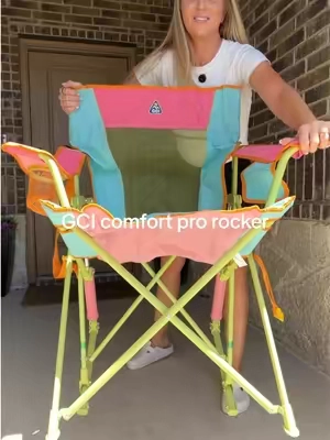 Runnnnnnn for this color! #GCI #comfortprorocker #rockingchair #foldingchair #chair 