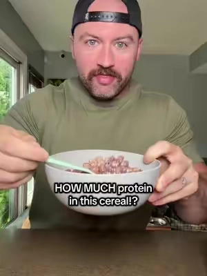 Legion is the best protein cereal out there and I don’t even think it’s close  #legion #proteincereal #highprotein #cereal #breakfast 