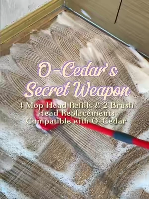 If you have an O-cedar, you should know this!🤫🧼
#ocedar #mophead #mopping #CleanTok #dealsforyoudays