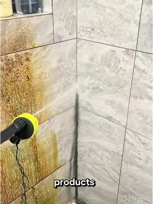 The Bathroom Cleaning Hack I Wish I Knew Sooner!#cleaninghacks #fyp #carwash #floorcleaning #bathroom #FreeShipping 
