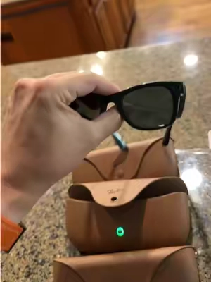 Back in stock! Discounted! The Meta Ray Bans refurbished with 3 day shipping! Must see! Wow! #kahladeals #tiktokshopcreatorpicks 