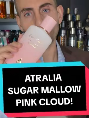 Atralia Sugar Mallow Pink Cloud perfume review! #fragrance #fragrancetok #fragrancetiktok #perfumetok #redolessence 