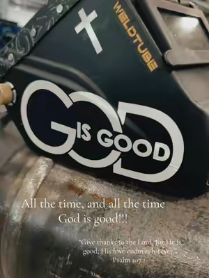 No matter the season, He remains faithful.🙌🏻🙏🏻👨‍🏭🔥 #bluecollar #welder #godisgood #blessed #fyp 