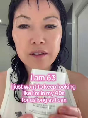 I am not trying to look 20—I’m 63, and my goal is to keep looking like I’m in my 40s for as long as possible 
#Volufiline#TikTokShopFinds #antiaging #womenover40 #koreanskincare 