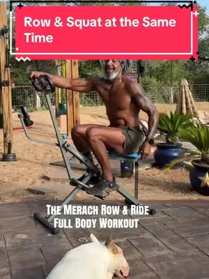 The MERACH 2-in-1 Squat Rowing Machine brings a serious lower-body burn without taking over your whole workout space. Squat, row, drive through those legs, fire up the glutes, and get that heart rate moving—all while working against adjustable resistance. 💪🏾🔥 Perfect for building leg strength, glute activation, muscular endurance, and conditioning right from home. ✅ Adjustable resistance ✅ Squat + rowing motion ✅ Low-impact cardio ✅ Full-body engagement ✅ LCD workout monitor ✅ Supports up to 350 lbs ✅ Compact home-gym setup And at around $70 before available coupons, this is a whole lot of machine for the money. Stop just sitting on those glutes… PUT ’EM TO WORK! 🍑🔥 #MERACH #HomeGym #LegDay #GluteWorkout #TikTokshopbacktoschool 