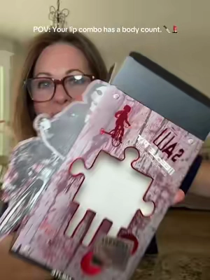Glamlite horror movie kit from Saw. #glamlite #lipkit #lipcombo #TikTokshopbacktoschool 