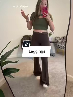I am in love #halara #yogapants #lace #leggings #fallfashion 