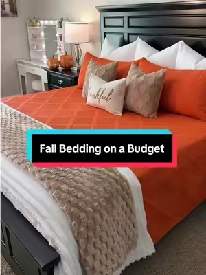 This quilt is beautiful and so affordable!  @Exclusivo Mezcla  #quilt #quiltset #bedding #fallbedding #beddingset 
