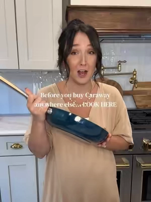 If you’ve been wanting to try Caraway cookware, check the price on this fry pan through QVC here on TikTok 👀 Such a good everyday pan and the price right now makes it even better! #carawaypartner #CarawayCookware #QVC #NonToxicCookware @QVC, Inc 