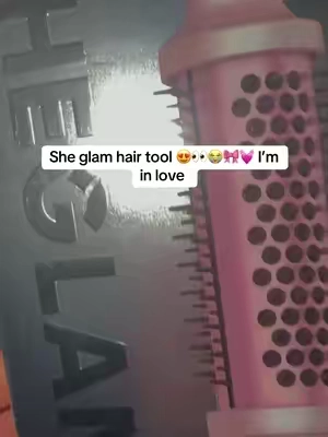 She glam hair tool 😍👀😭🎀💓 I’m in love  #fypシ゚viral #sheglam #hairtool 
