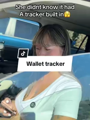 #wallettracker #menswallet #magsafewallet #giftsforhim #tiktokshopcreatorpicks 