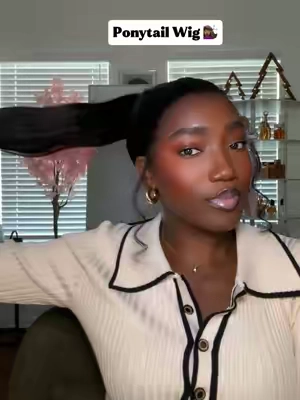 The best 360 ponytail wig that gives you a salon look in minutes. 😍 #ashimary #ashimary360wig #360lacewig #360gluelesswig #ponytailwig  @Ashimary 