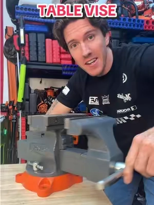 Check out this bench vise by VEVOR! #vise #benchvise #tablevise #tools 