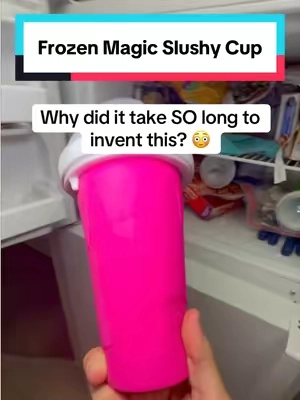 These are perfect to keep in the freezer for instant shushies! #slushy #slushycup #slushie #summeressentials #kitchengadgets
