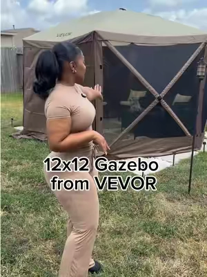 I’m loving this Gazebo from Vevor. Installation was fast, easy, and it’s very affordable. Click on the cart to get yours, today. #tiktokshop #tiktokshopcreatorpicks #DealsForYouDays #tiktokshopsummersale #gazebo 