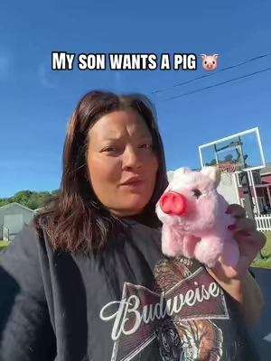 Never said it had to be real🐷😂 #toypig #kidstoys #tiktokmademebuyit #tiktokshop 