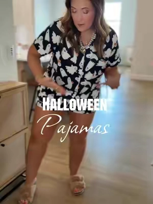 Comfy, cute, and tons of deisgns to pick from in these holiday pajamas! #TikTokshopbacktoschool #halloween #halloweenpajamas #boobasket #boobasketideas 
