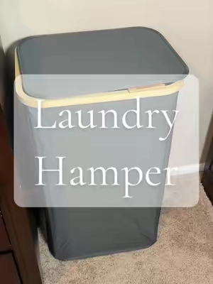#laundryhamper #laundrybasket #hamperwithlid 