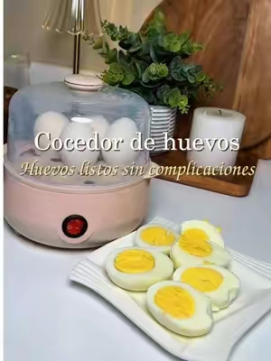 Respuesta a @♊️🏳️‍🌈🇵🇷 Cocedor eléctrico con capacidad para siete huevos y apagado automático, ideal para preparar desayunos rápidos y prácticos. 🥚✨ es de @KALLODEAR HOME #tiktokshopcreatorpicks #TikTokshopbacktoschool #EggCooker #KitchenGadgets #EasyBreakfast 